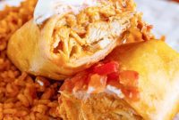Golden Fried Chicken Chimichangas