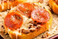 Texas Toast Pizza Melts