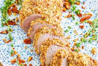 Garlic Herb Roasted Pork Tenderloin
