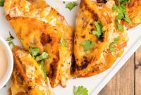 Slow Cooker Spicy Buffalo Chicken Tacos