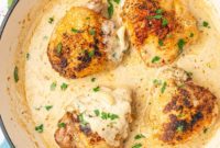 Creamy Garlic Chicken Delight
