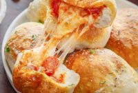 Crispy Air Fryer Pizza Pockets