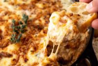 Caramelized Onion Gruyere Dip