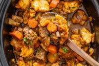 Melt-in-Your-Mouth Beef with Pillowy Dumplings