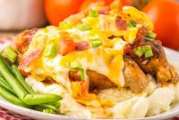 Easy Cheesy Slow Cooker Monterey Chicken