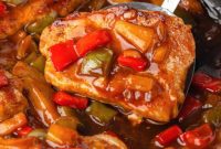 Tangy Glazed Pork Chops