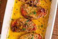 Golden Ranch Butter Pork Chops