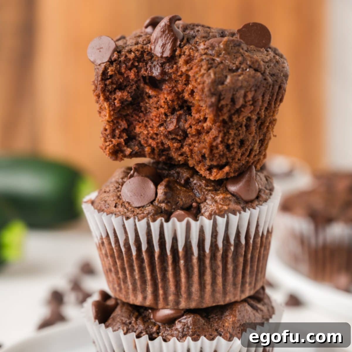Secretly Healthy Chocolate Zucchini Muffins 1 featured 190414