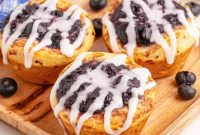 Blueberry Cinnamon Swirl Bites