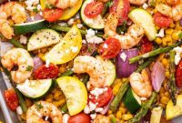 Roasted Shrimp and Vegetable Medley