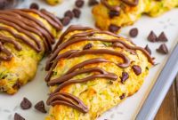 Decadent Zucchini Chocolate Scones