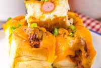 Loaded Chili Cheese Sliders