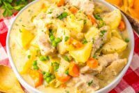Comforting Slow Cooker Chicken Stew