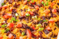 Cheesy Bacon Burger Bake
