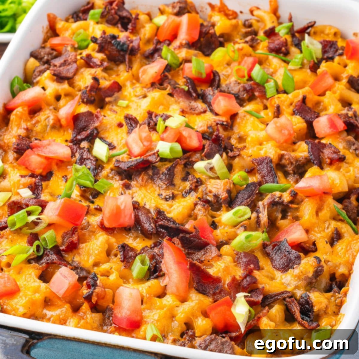 Cheesy Bacon Burger Bake 1 featured 195537