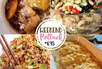 Weekend Potluck Gooey Apple Cobbler