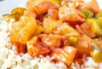 Sticky Sweet-Sour Chicken Bake