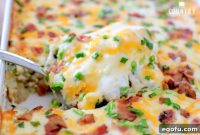 Spicy Tater Tot Chicken Popper Bake