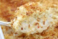 Golden Cheesy Potato Bake