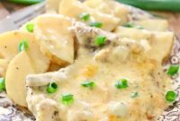 Hearty Slow Cooker Smothered Pork and Potatoes