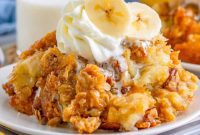 Golden Banana Cobbler