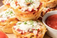 Baked Spaghetti Cups