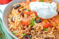 Slow Cooker Fiesta Chicken Burrito Bowls