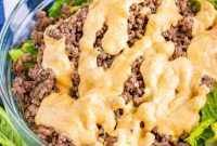 Secret Sauce Cheeseburger Salad