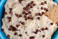Decadent Chocolate Chip Dough Dip