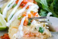 Velvety Shrimp Enchiladas