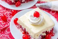 Crimson Jiggle Dessert