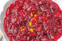 Effortless Cranberry Sauce