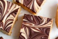 Peanut Butter Chocolate Ripple Bars