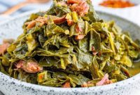 Soulful Collard Greens with Smoked Ham Bone