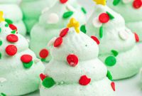 Whimsical Meringue Christmas Trees