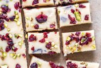 Luscious White Chocolate Cranberry Fudge