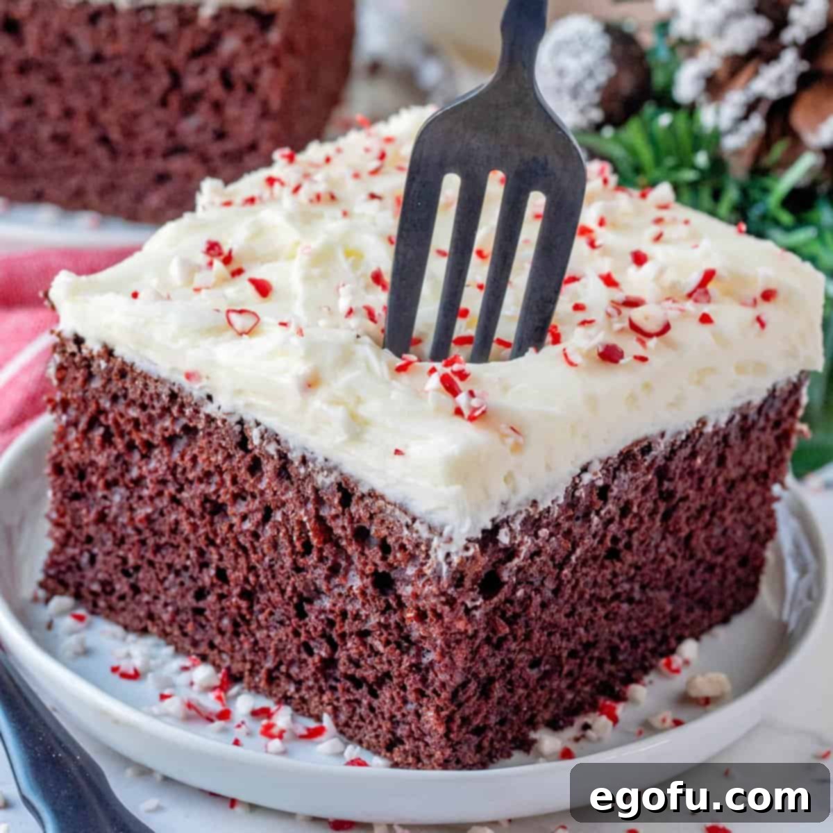 Winter Wonderland Chocolate Peppermint Cake 1 featured 63767