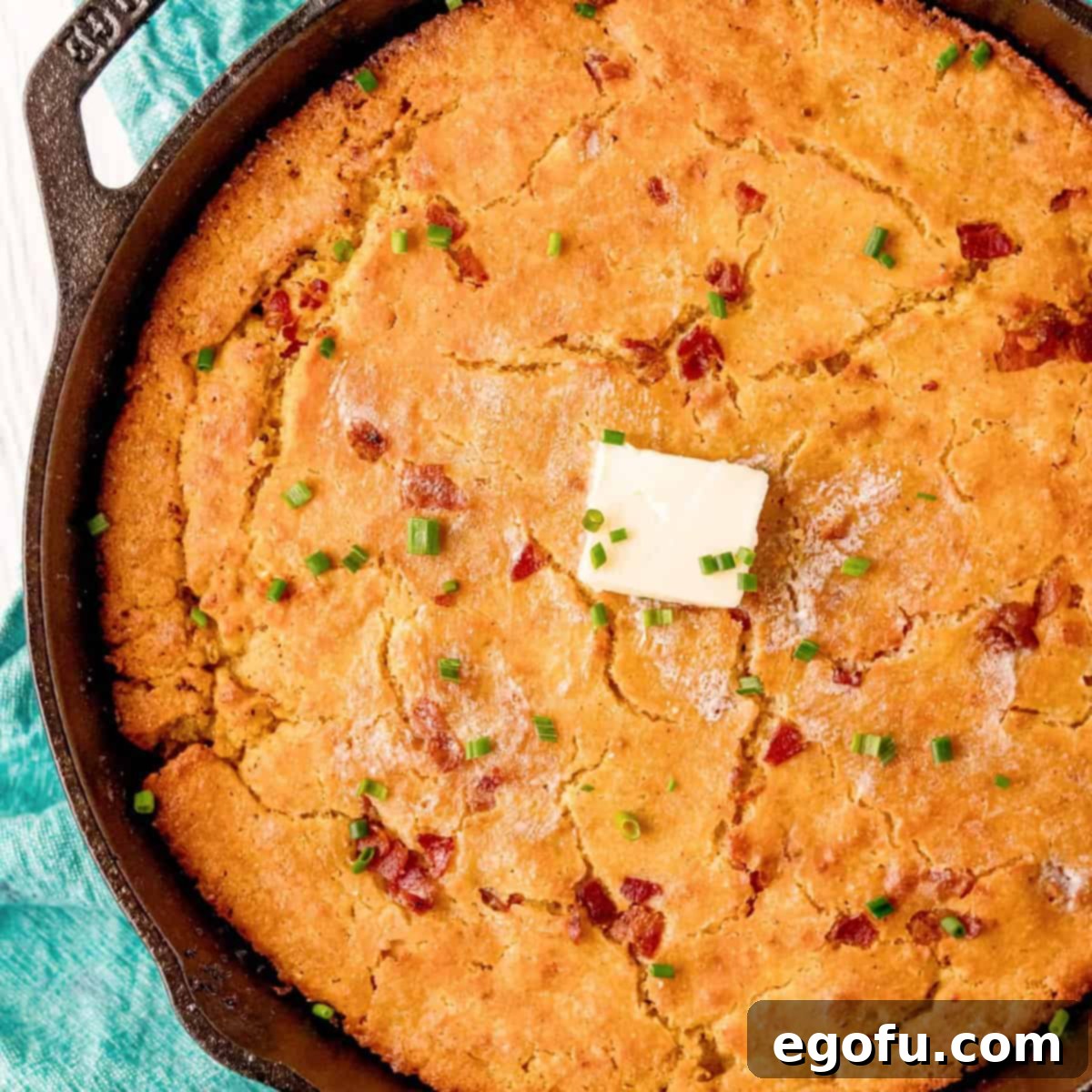 Smoky Bacon Cornbread 1 featured 64510