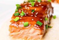 Teriyaki Glazed Salmon Bake