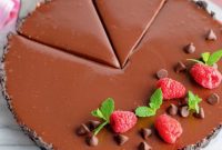 Decadent Raspberry Chocolate Tart