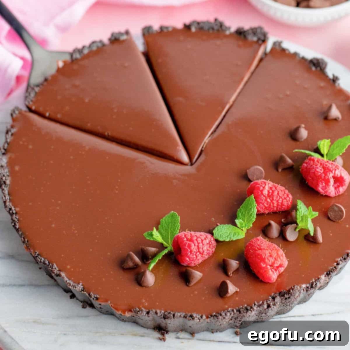 Decadent Raspberry Chocolate Tart 1 featured 67006