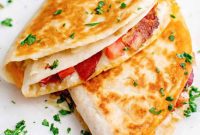 BLT Tortilla Melts