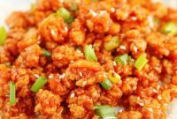 Skillet Orange Chicken Crumble