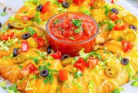 Zesty Crescent Taco Bake