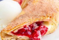 Air-Fried Cheesecake Chimichanga Bites