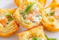 Elegant Smoked Salmon Pastry Puffs