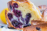 Golden Lemon Blueberry Loaf