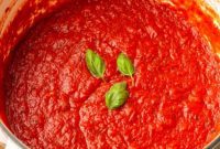 Perfect Homemade Marinara