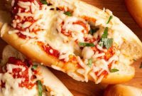Comforting Slow Cooker Turkey Meatball Subs