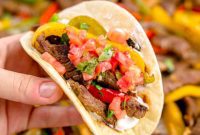 Sizzling Sheet Pan Beef Fajitas